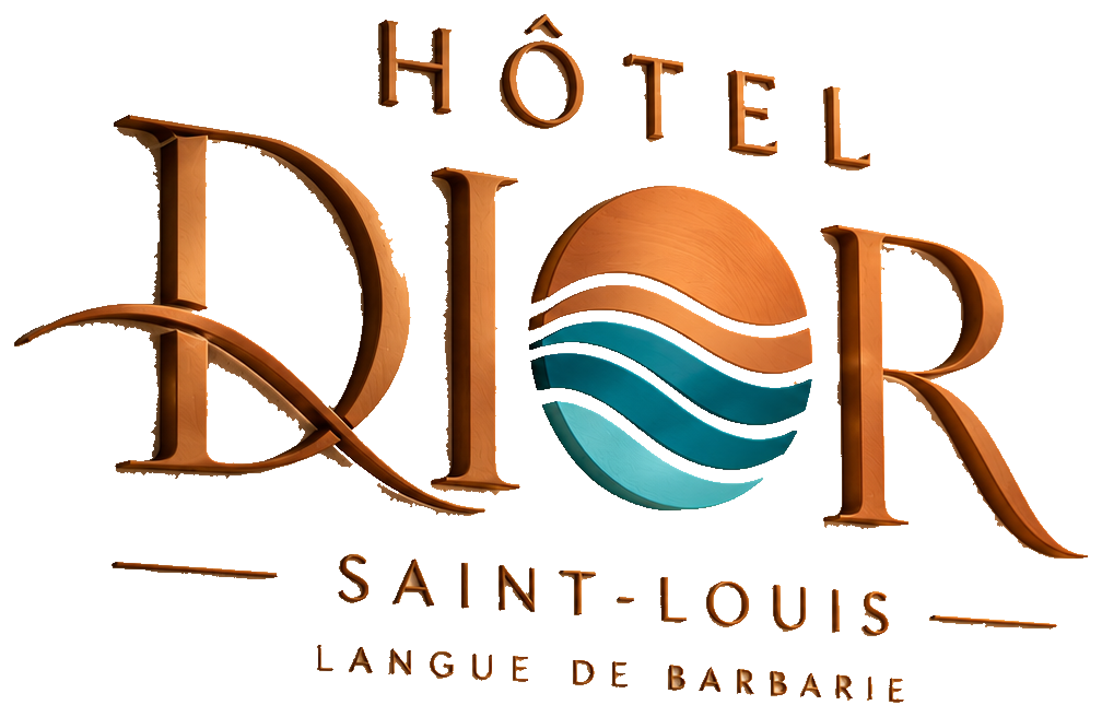 Logo officiel Hôtel Dior, Saint-Louis, Langue de Barbarie